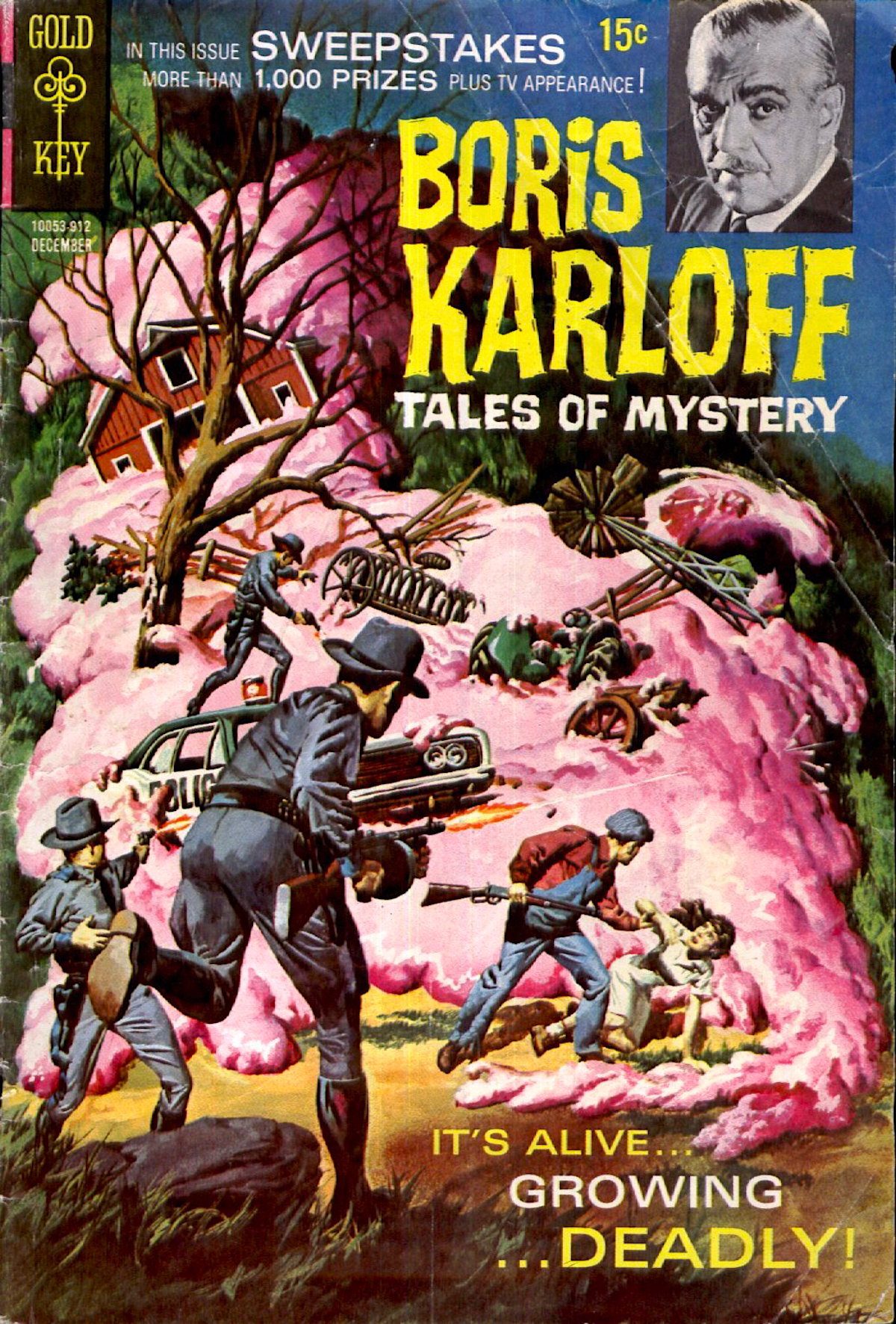 Boris Karloff, Tales of Mystery, comics