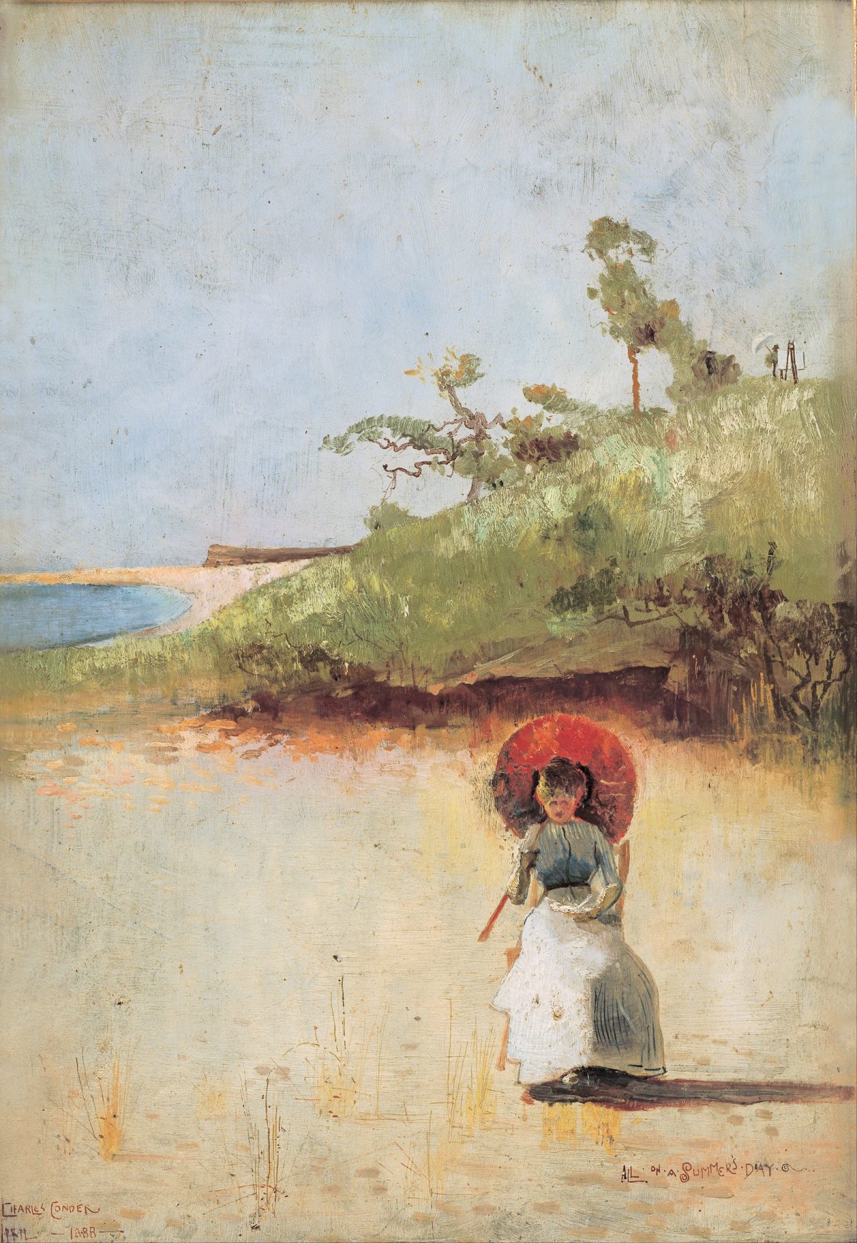 Charles Conder, painting, 1800s