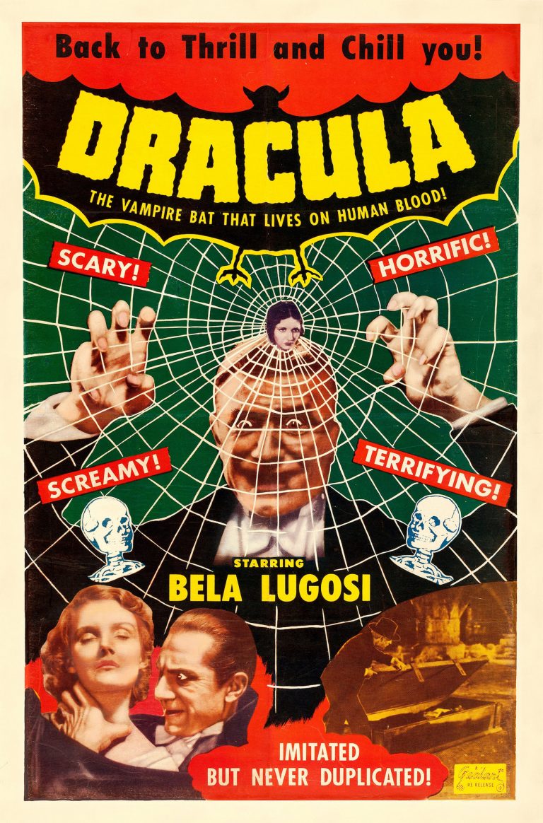 Dead! Undead!: The Many Posters Of Bela Lugosi's 'Dracula' 1931 - Flashbak