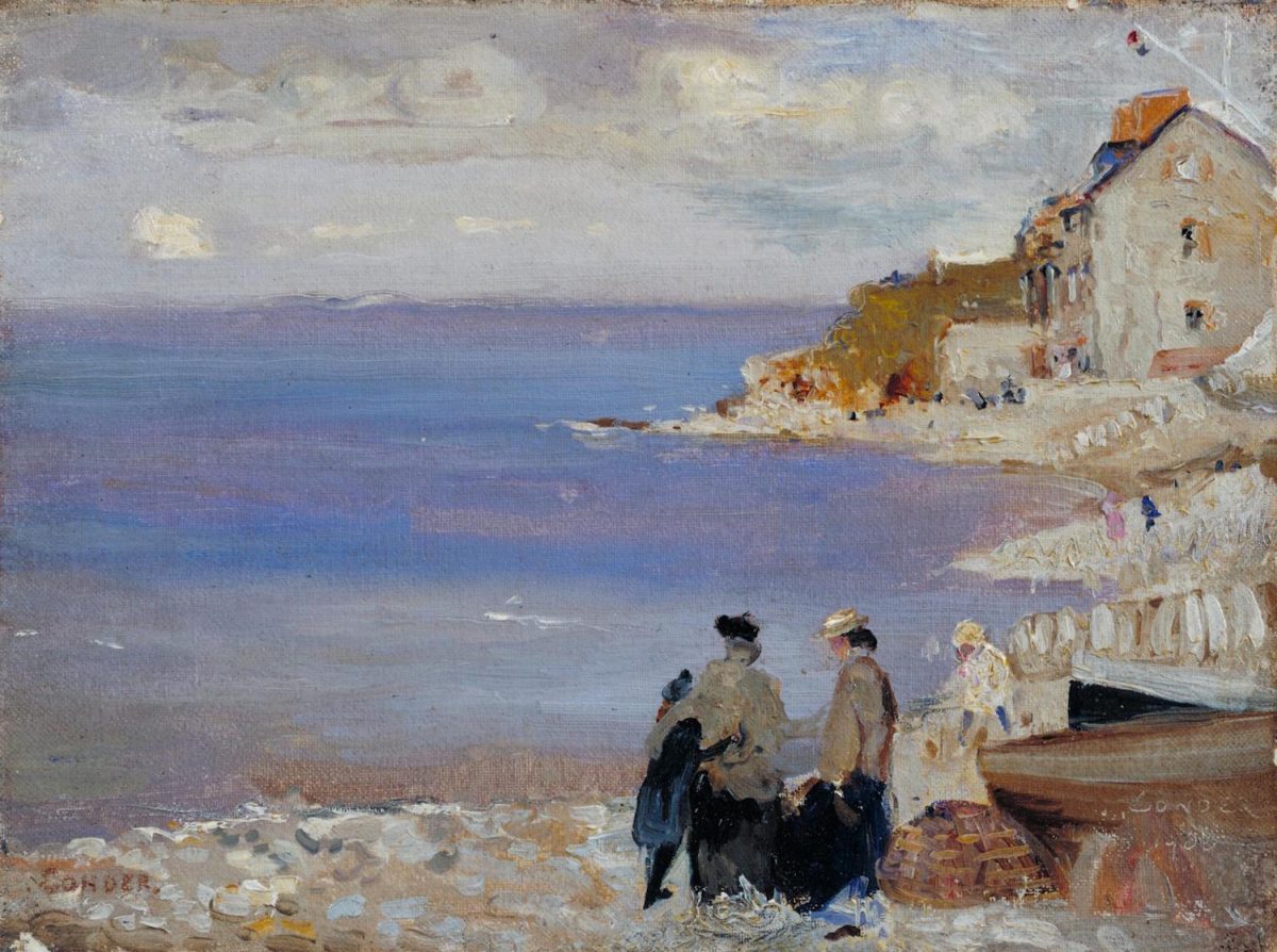 Charles Conder, painting, Swanage, 1901