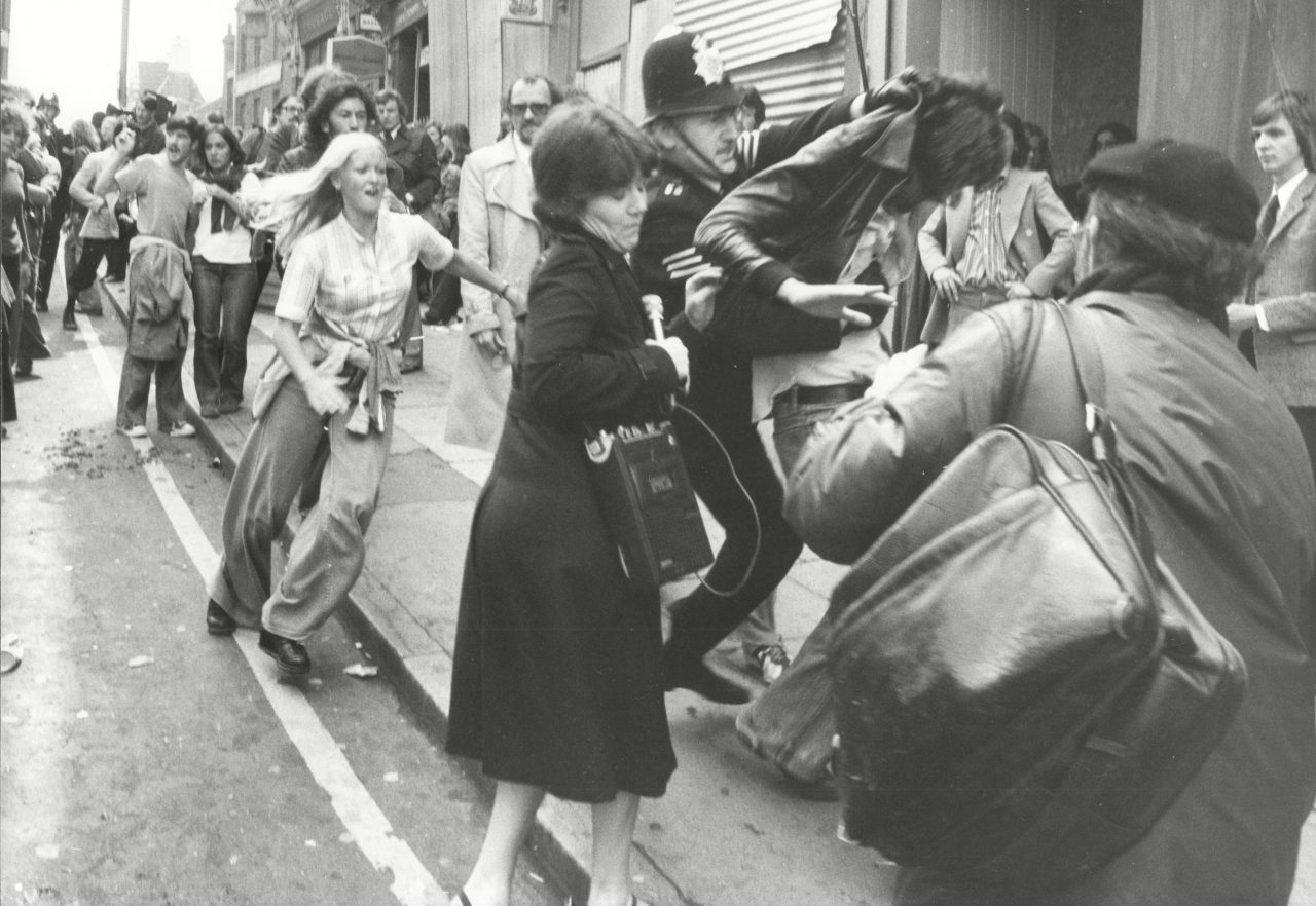 National Front march Lewisham 1977