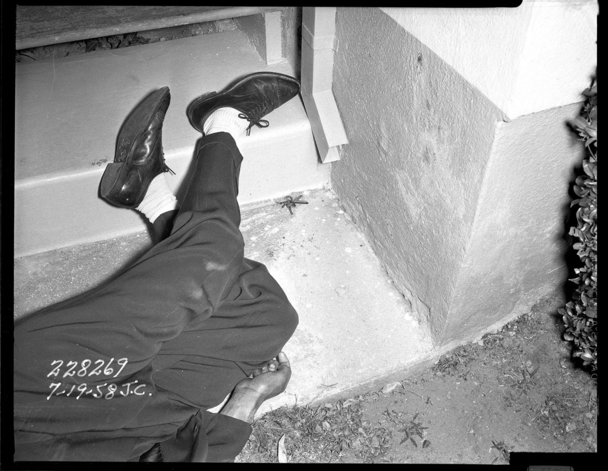 LAPD photographs crime murder