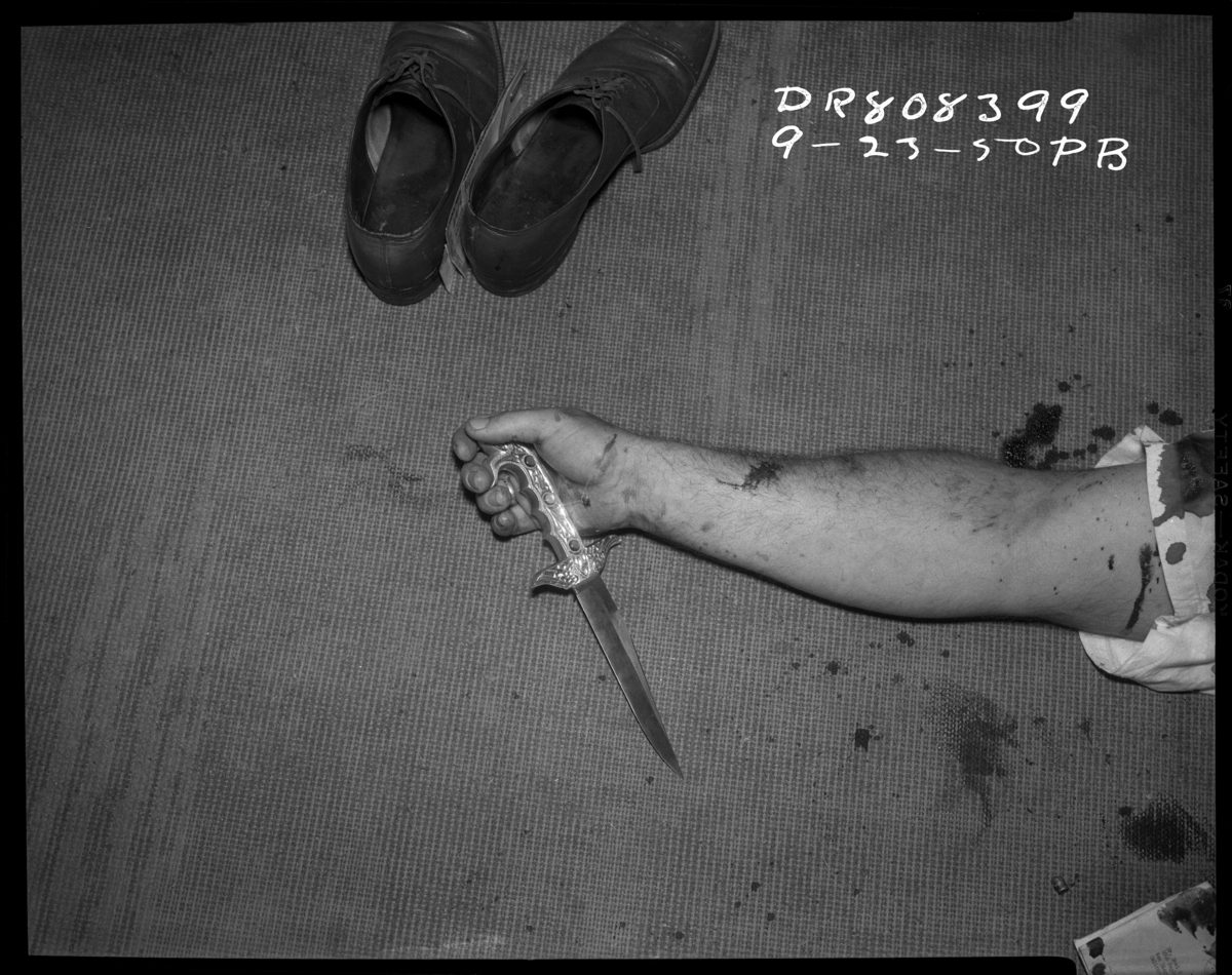 LAPD photographs crime murder
