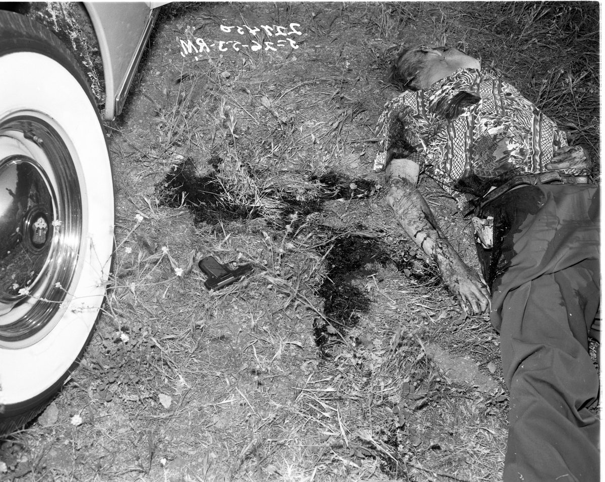 LAPD photographs crime murder