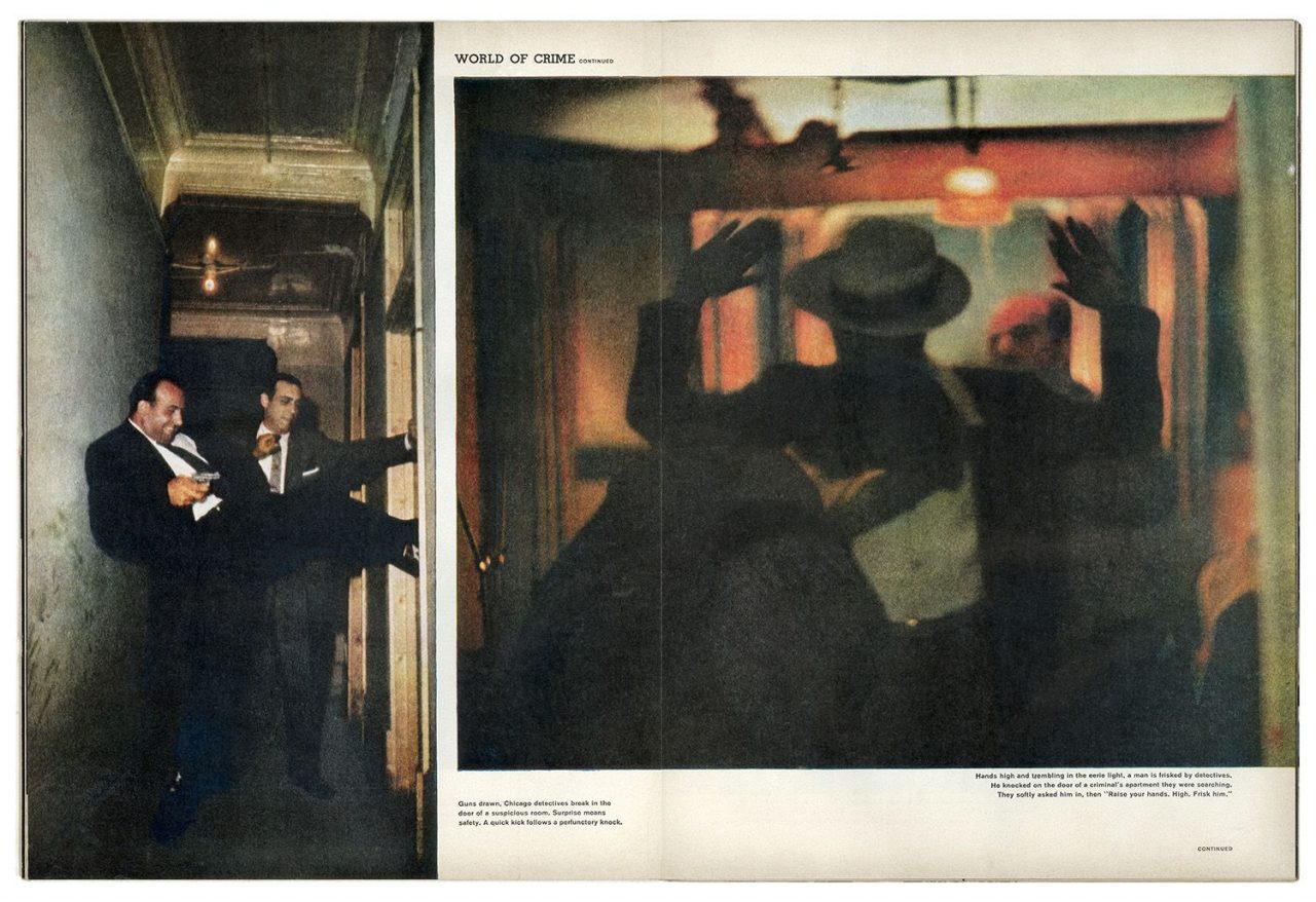 Gordon Parks crime 1957 Chicago New York