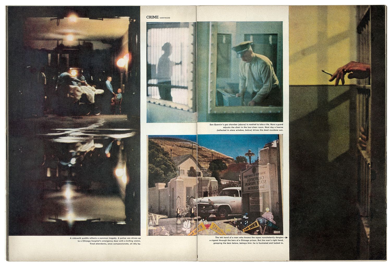 Gordon Parks' photo essay The Atmosphere of Crime in Life