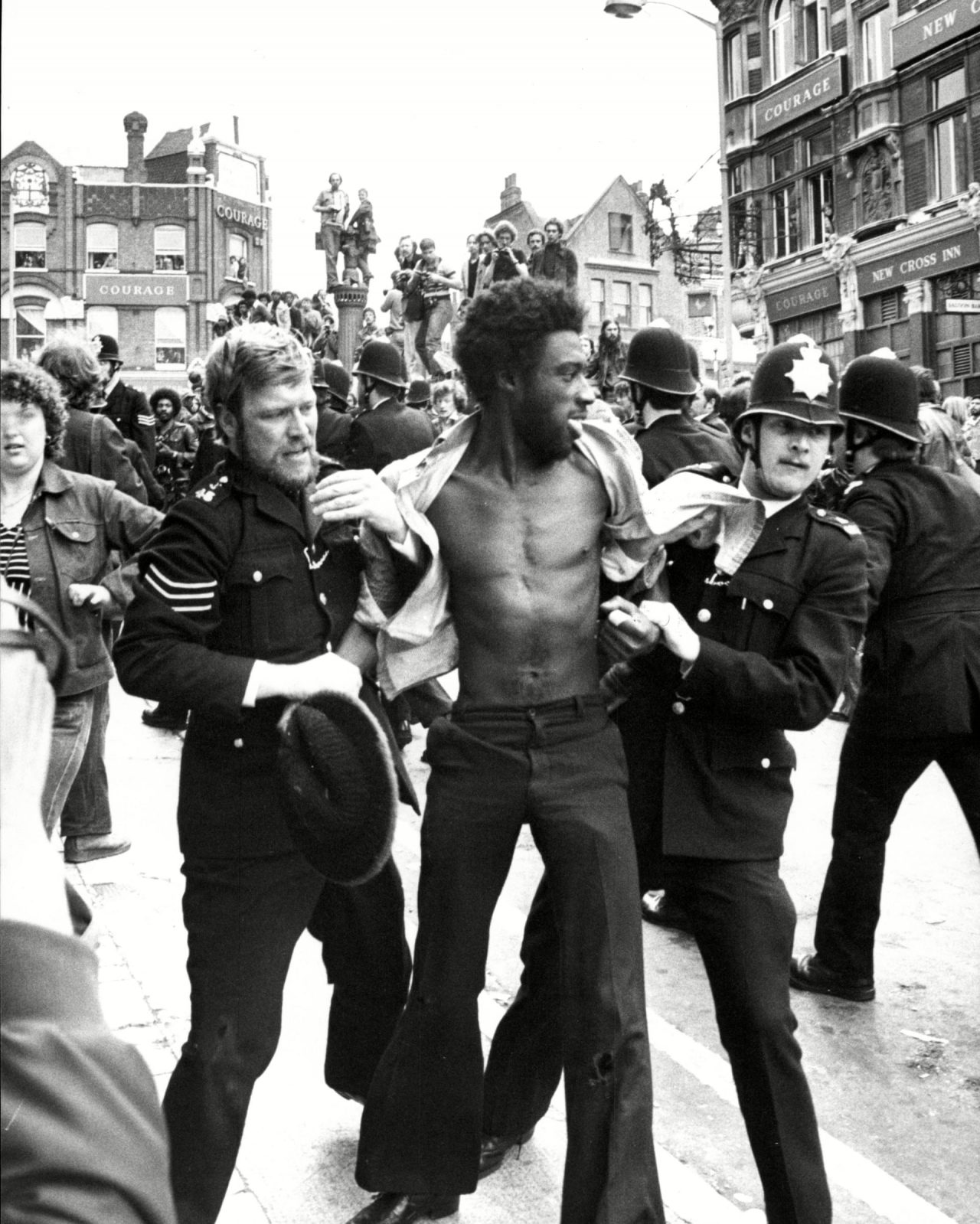 National Front march Lewisham 1977