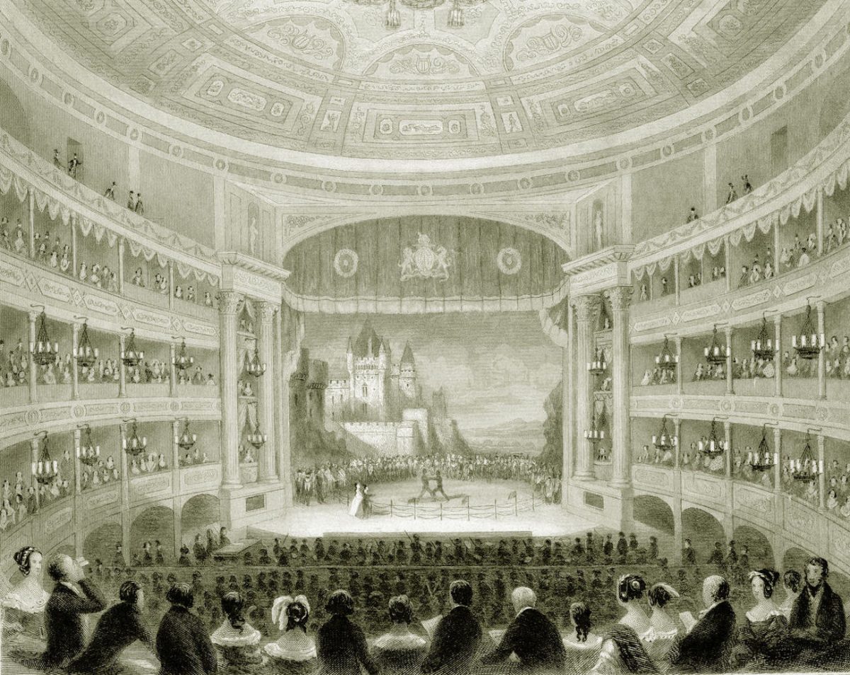 Theatre Royal Drury Lane, 1800s. 