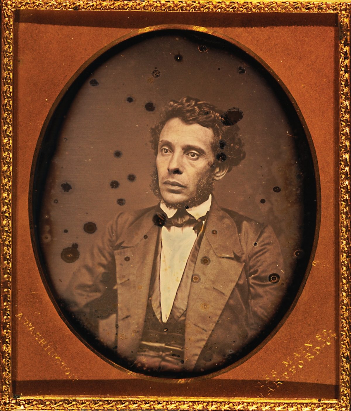 Portrait of an Unidentified Man, by Augustus Washington