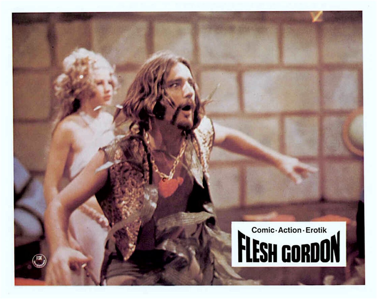 Flesh Gordon, sexploitation, lobby card, film, 1970s