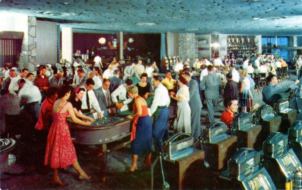 Las vegas, Flamingo Hotel, casinos, postcards