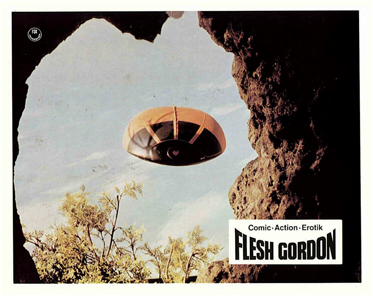 Flesh Gordon, sexploitation, lobby card, film, 1970s