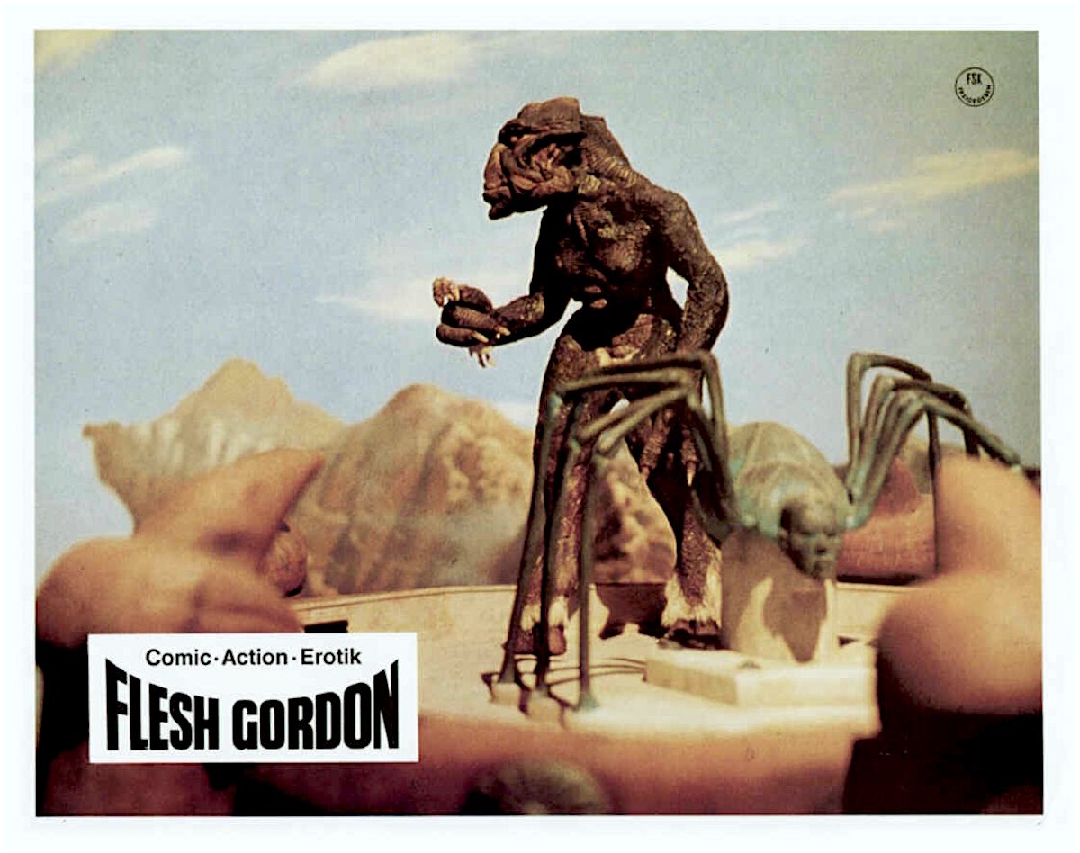 Flesh Gordon, sexploitation, lobby card, film, 1970s