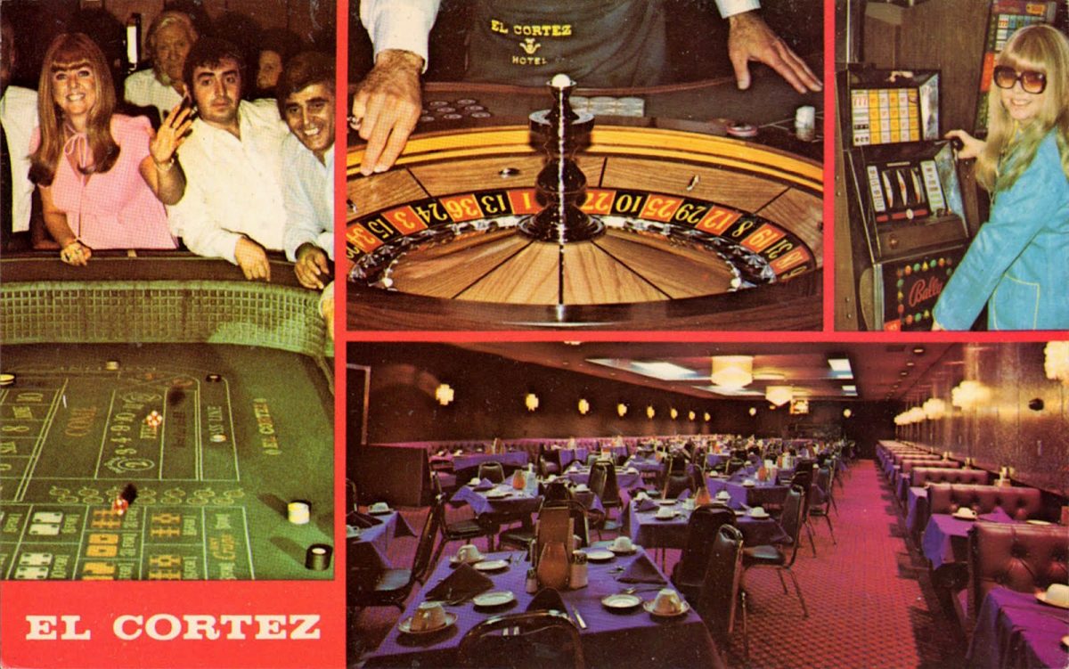 Las vegas, El Cortez, casinos