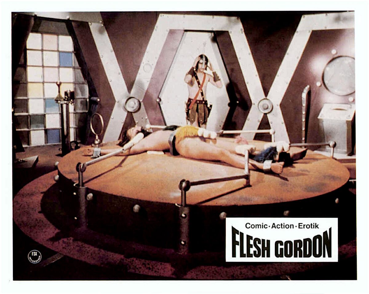 Flesh Gordon, sexploitation, lobby card, film, 1970s