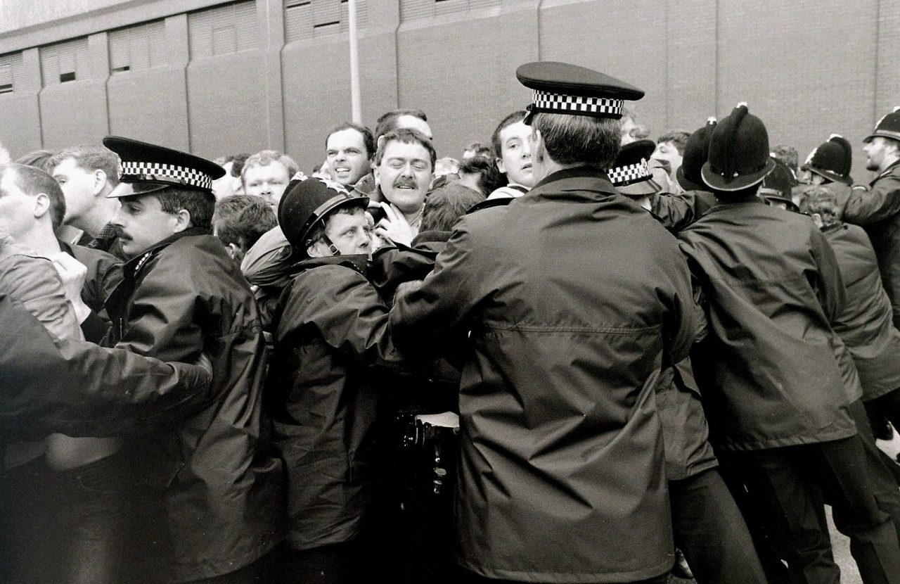 Copperas Hill post office protest, Liverpool - 1987