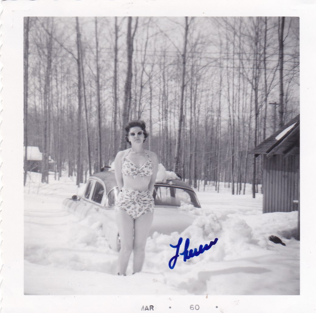 Women In Sunglasses Vintage Snapshot Photos 