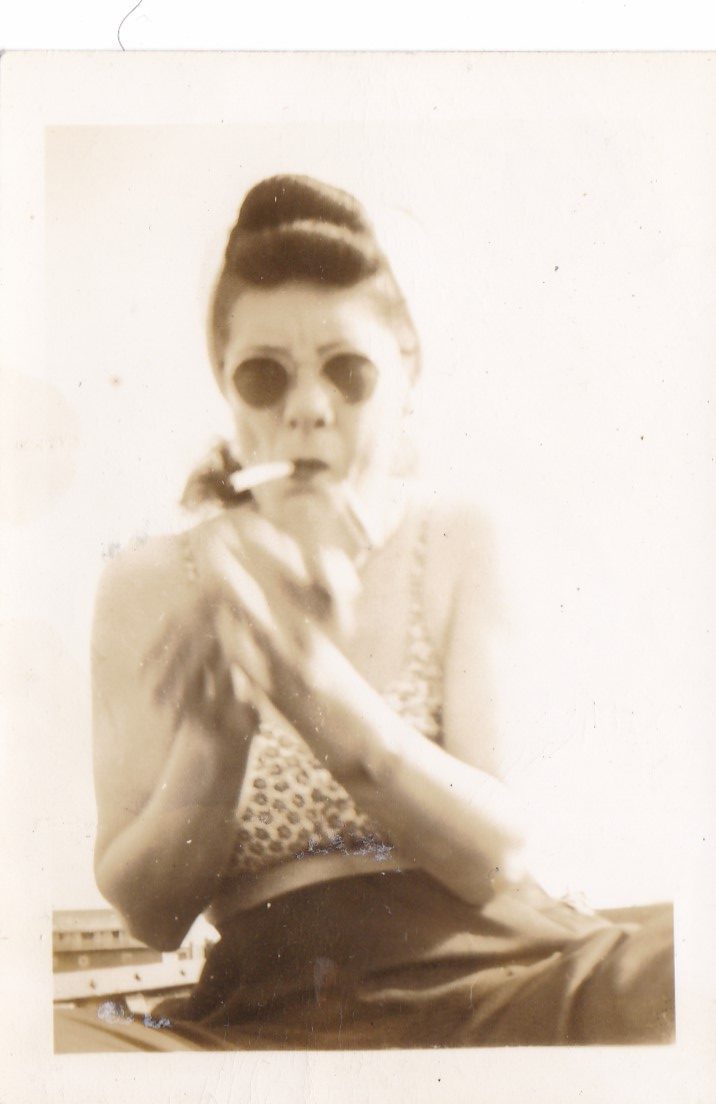 Women In Sunglasses Vintage Snapshot Photos