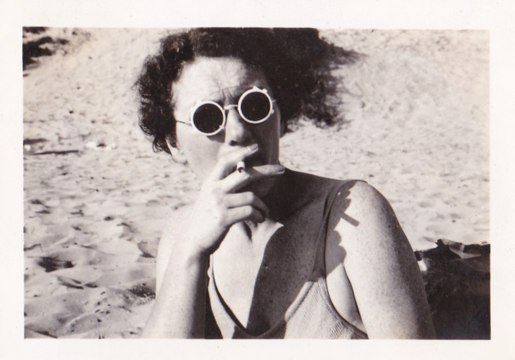 Women In Sunglasses Vintage Snapshot Photos 