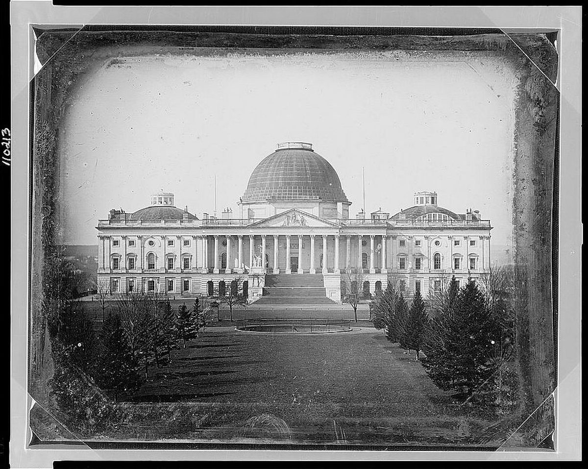 The U.S. Capitol Building, 1846