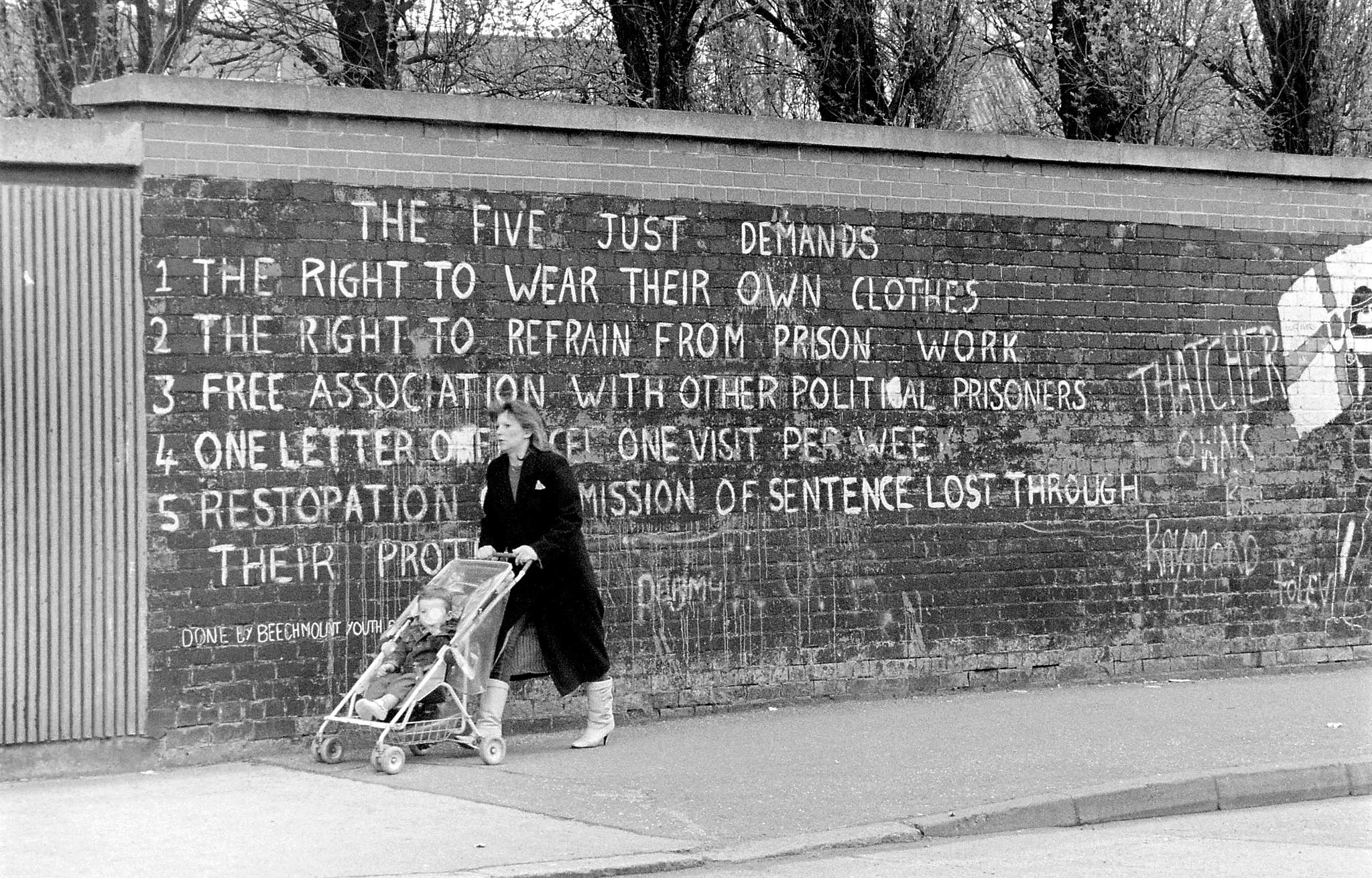 Belfast in April and May 1988