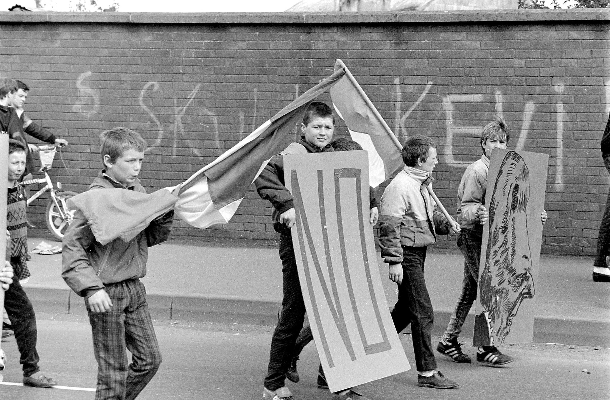 Belfast in April and May 1988