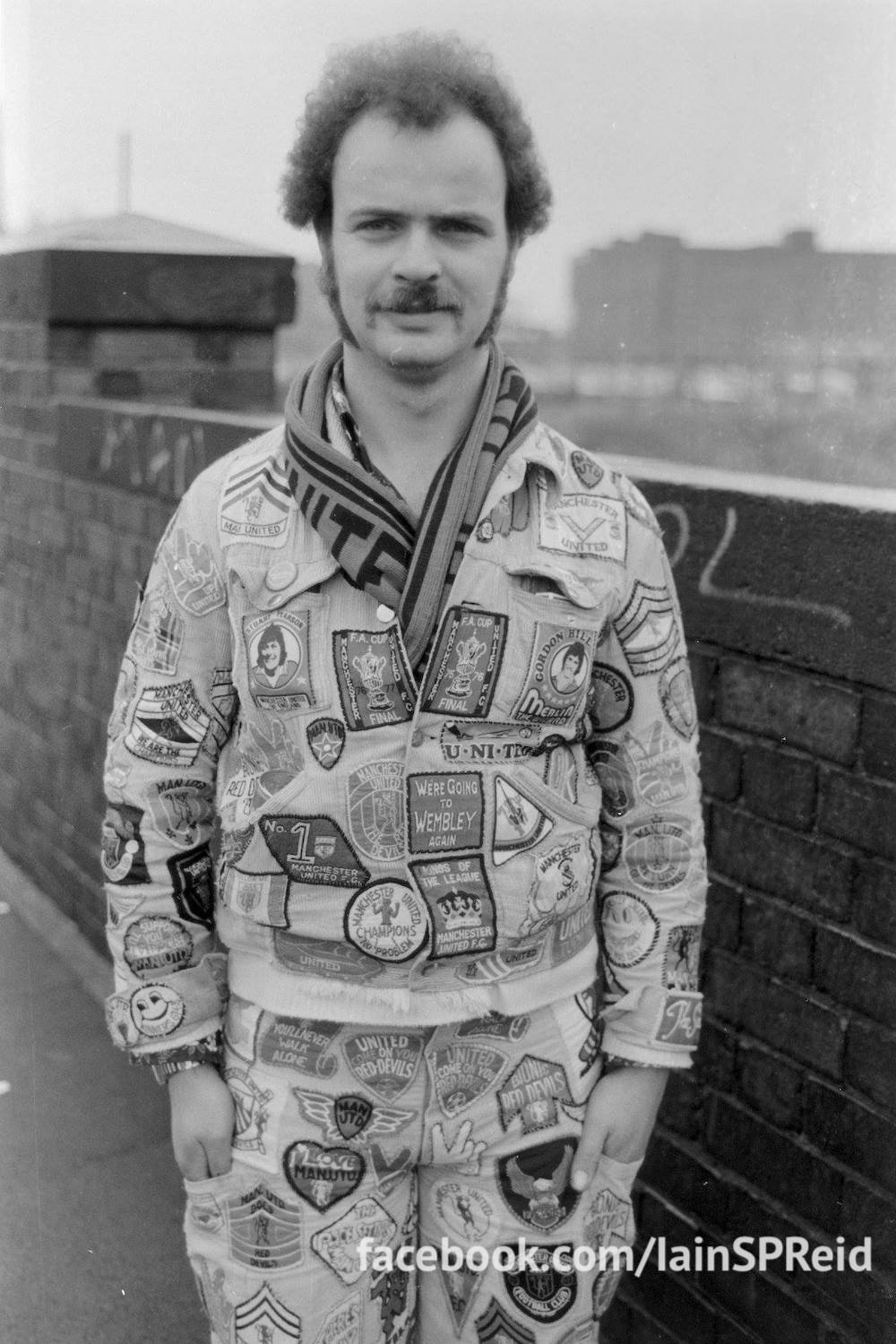 Manchester United and Manchester City football fans in the 1970s by Iaian S P reid 