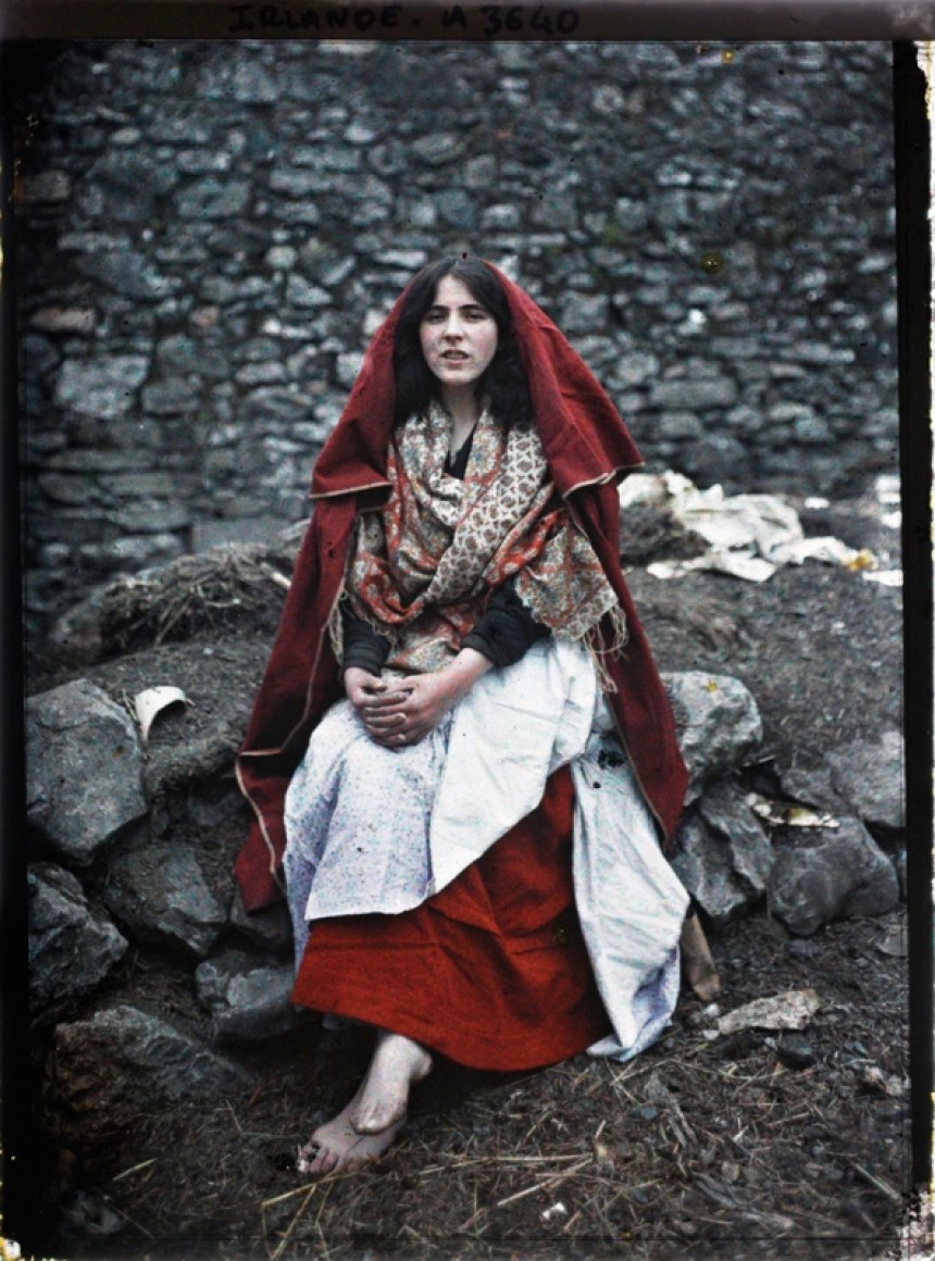 First colour photographs of Ireland 1913