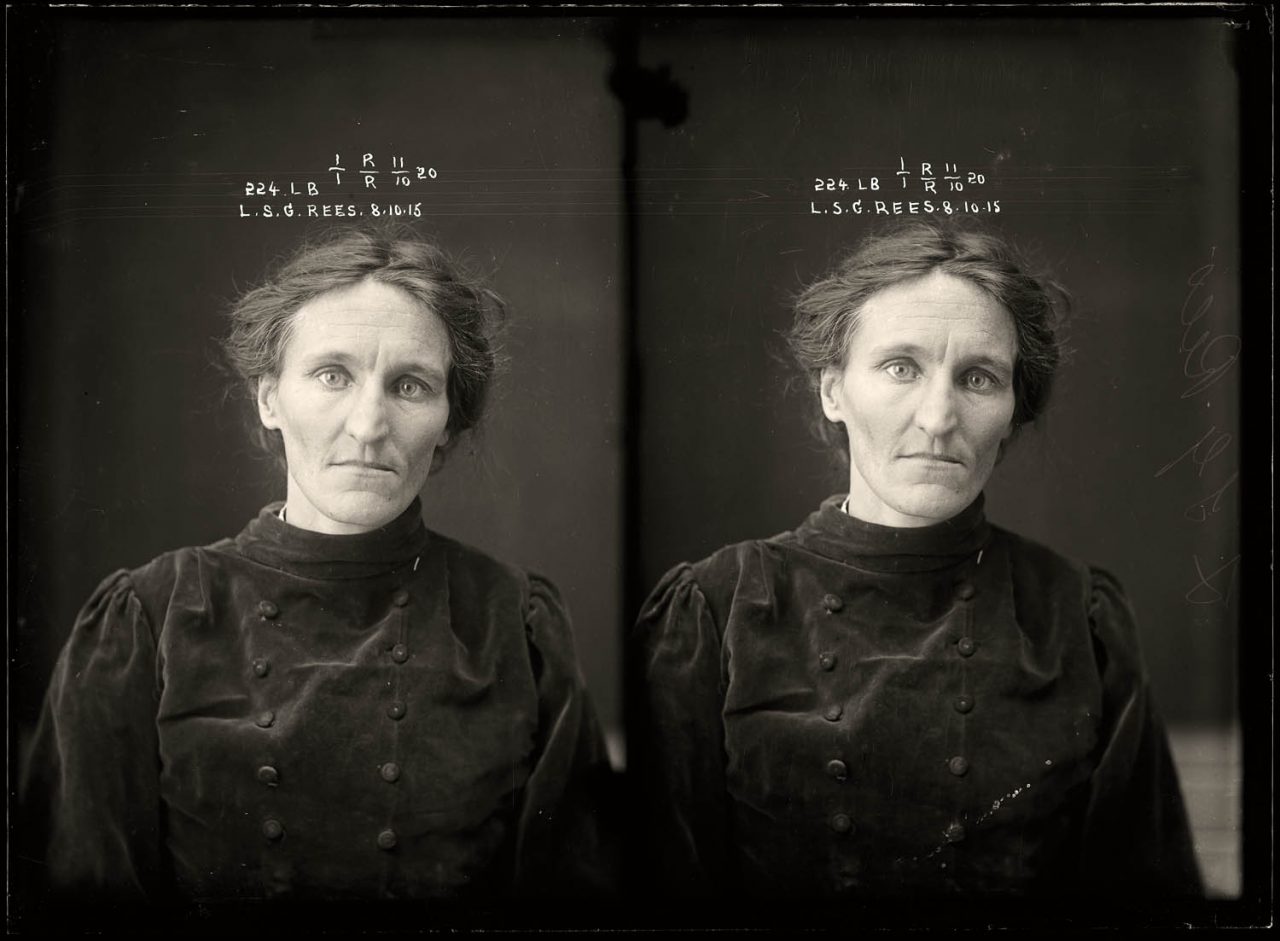 Mug Shots of Australian women prisoners 1920s