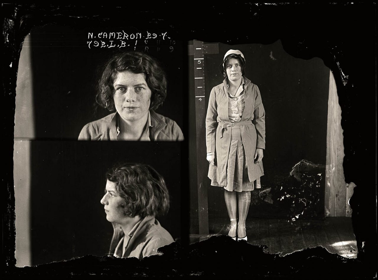 Mug Shots of Australian women prisoners 1920s