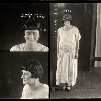 Kathleen Ward, criminal record number 658LB, 14 May 1925. State ...