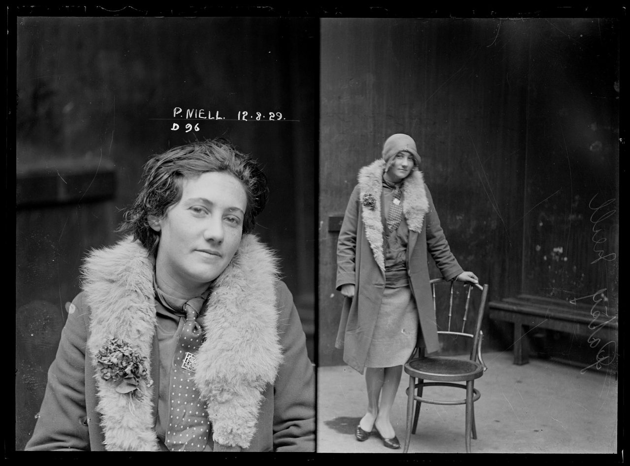 Mug Shots of Australian women prisoners 1920s