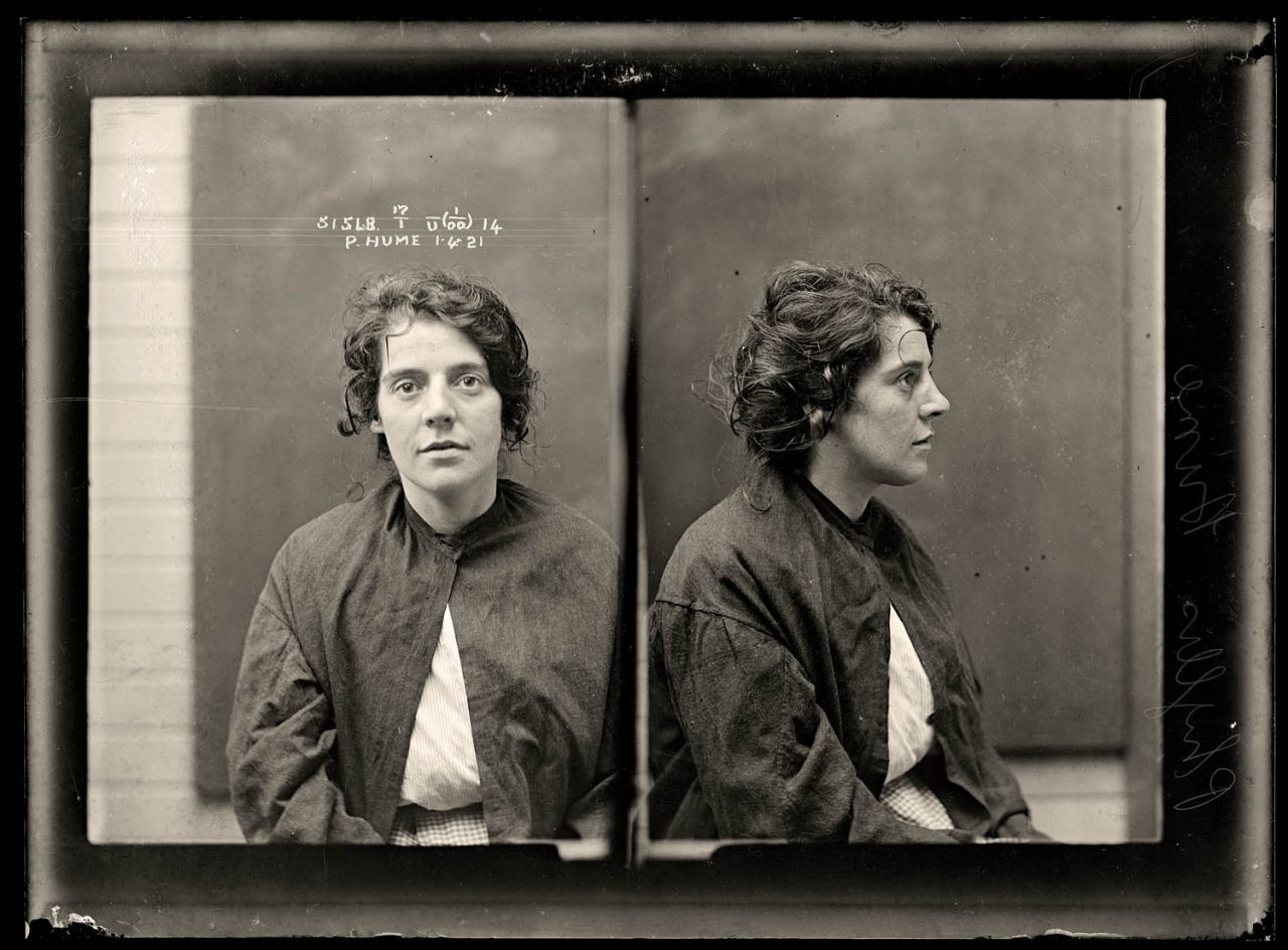 Mug Shots of Australian women prisoners 1920s