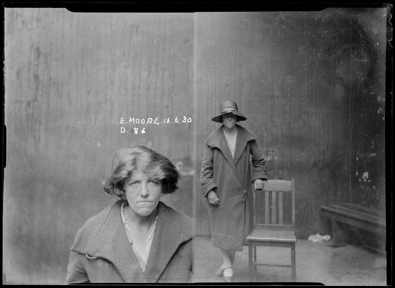 Mug Shots of Australian women prisoners 1920s