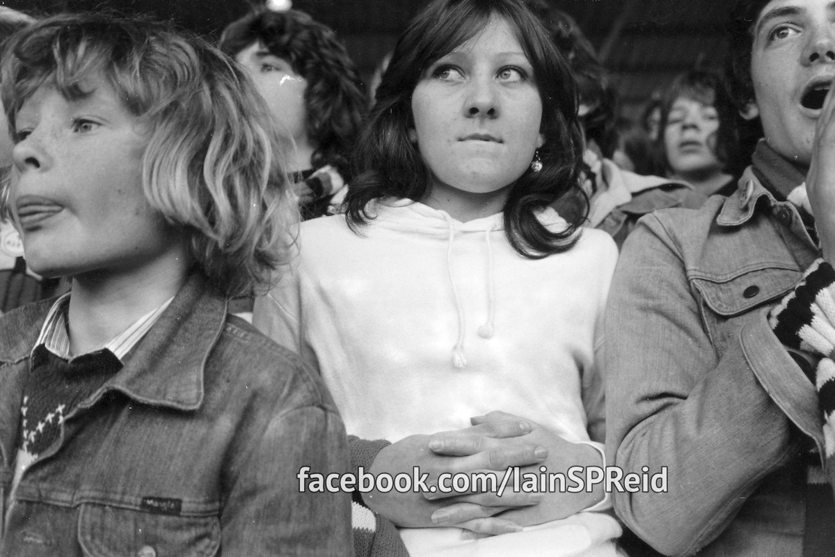 Manchester United and Manchester City football fans in the 1970s by Iaian S P reid 