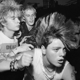 In the Moshpits of the Working Class Punk Scene of Newcastle, 1985