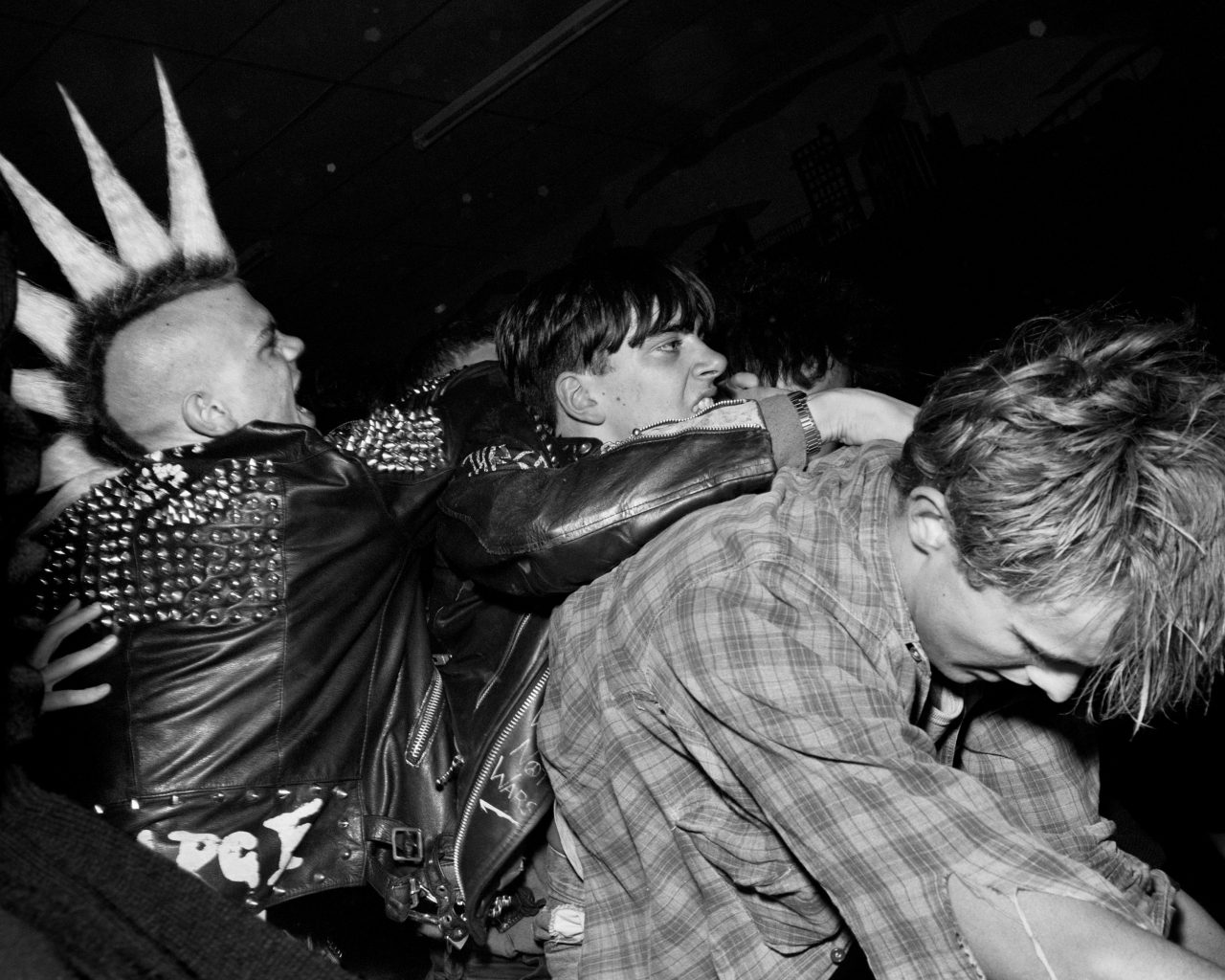 In the Moshpits of the Working Class Punk Scene of Newcastle, 1985 ...