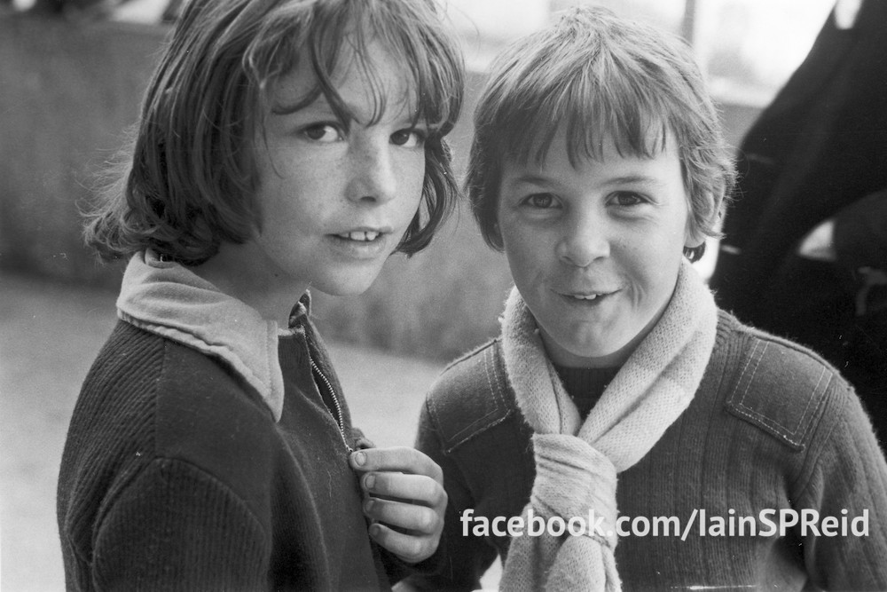 Manchester United and Manchester City football fans in the 1970s by Iaian S P reid 