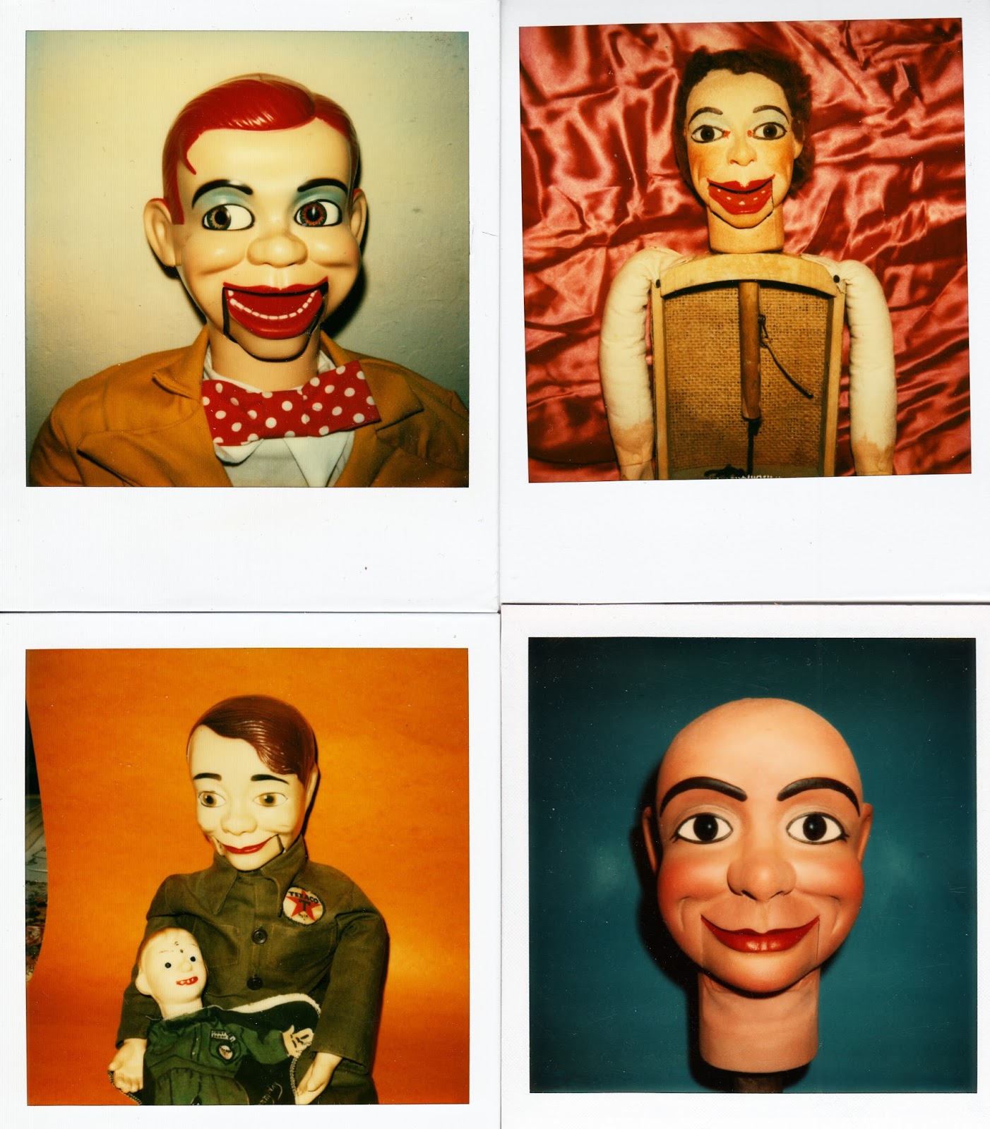 vintage Ventriloquist dummies