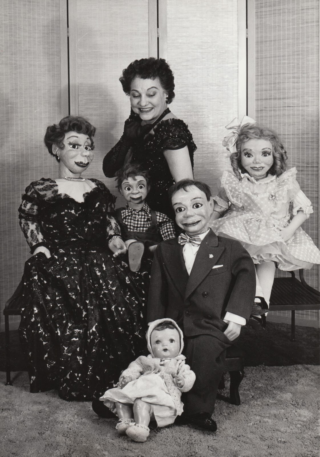 vintage Ventriloquist dummies