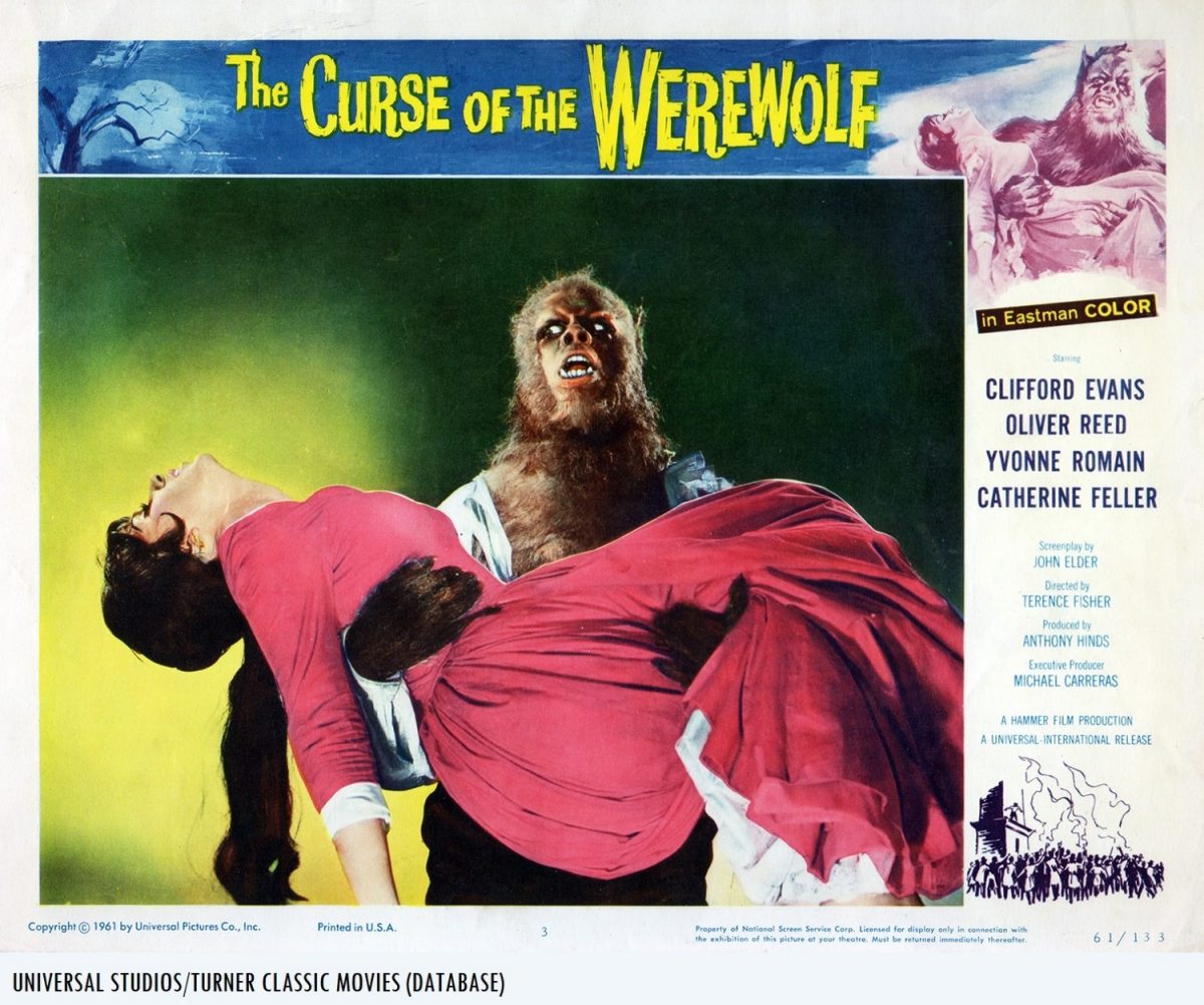 Curse of the Werewolf, Oliver Reed, Hammer, horror, film