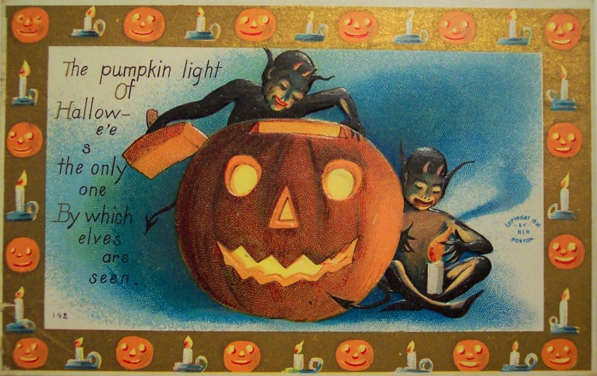 Halloween, greeting cards, Jack-O-Lantern, illustration