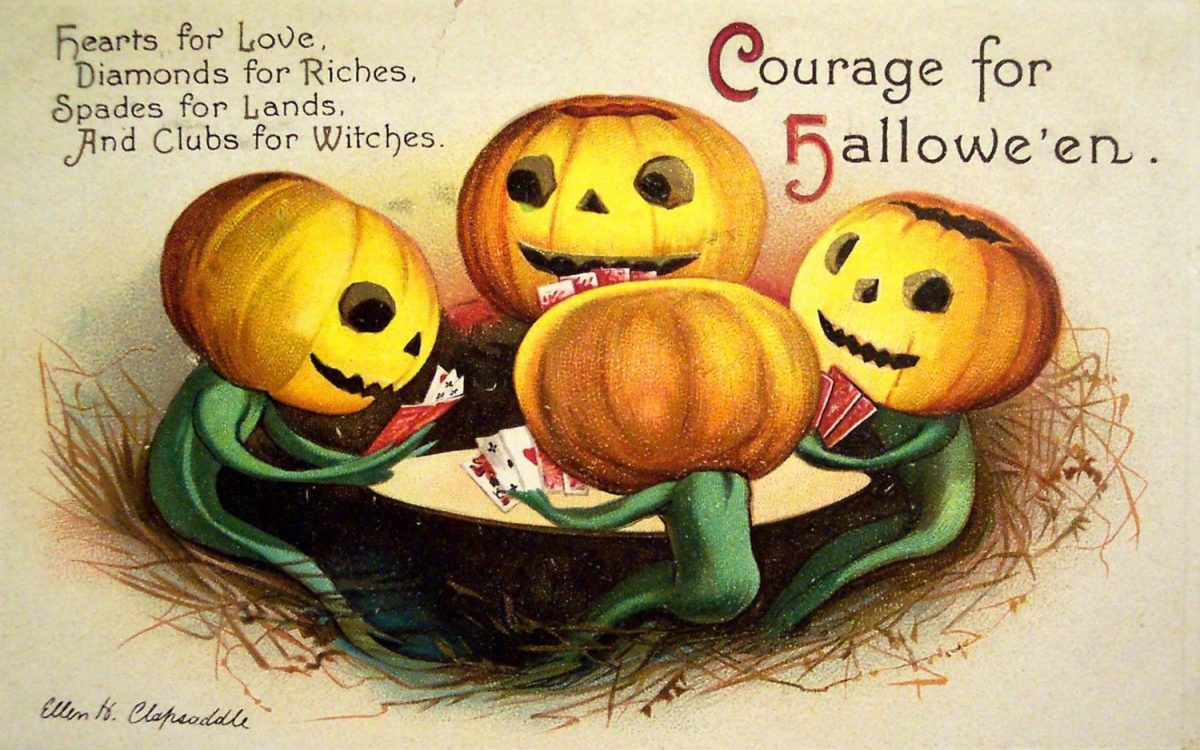 Halloween, greeting cards, Jack-O-Lantern, illustration