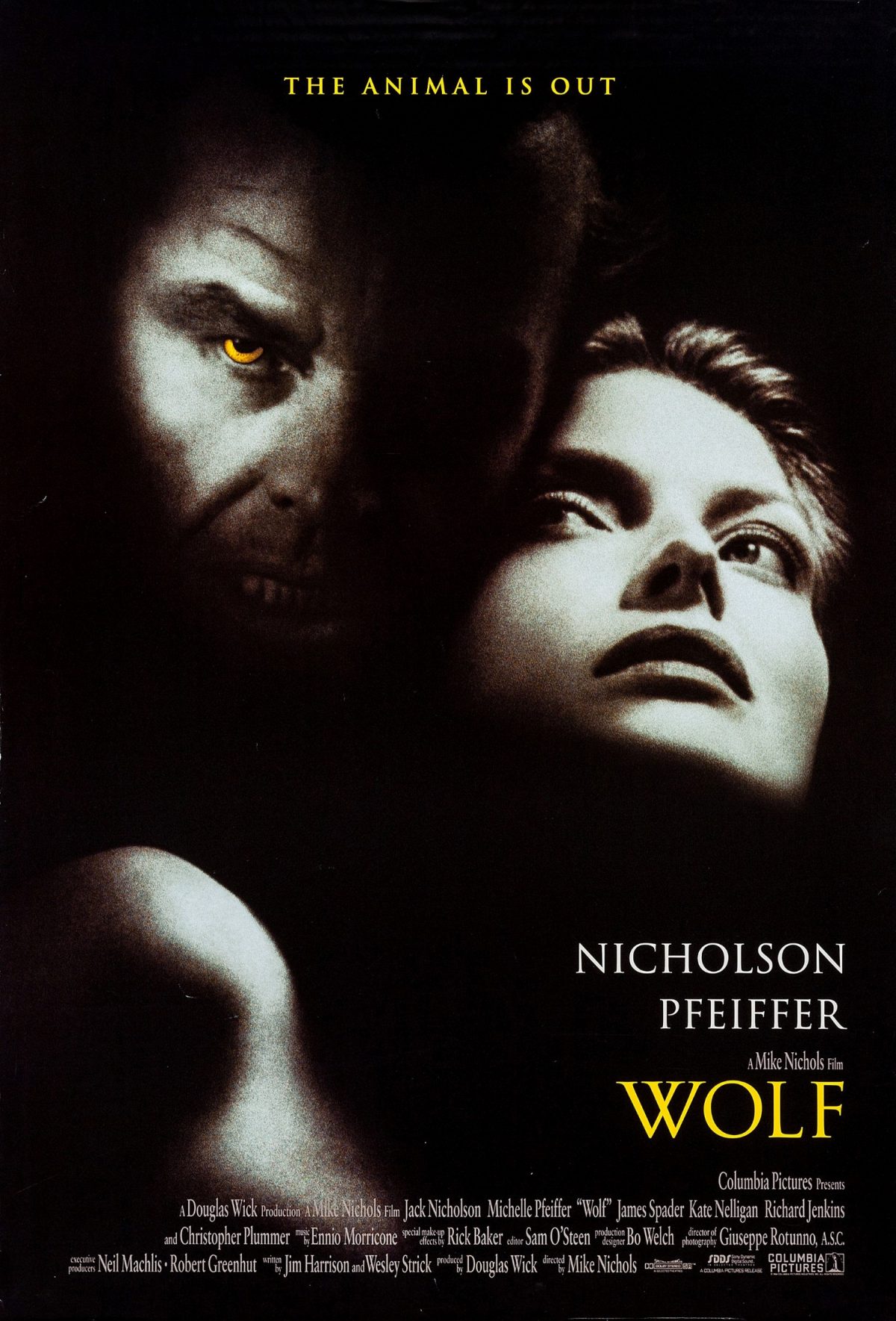Wolf, Jack Nicholson, werewolf, film, horror
