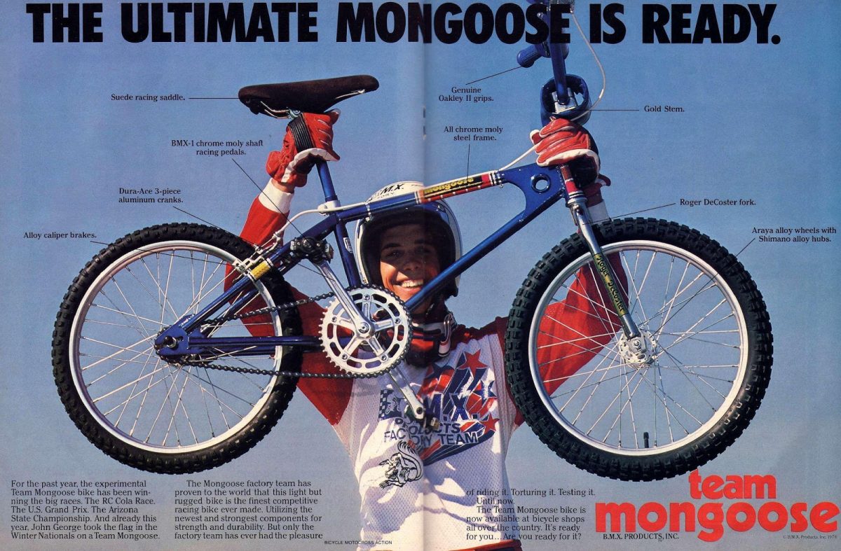 The Totally Rad Fad of 1980’s BMX mongoose