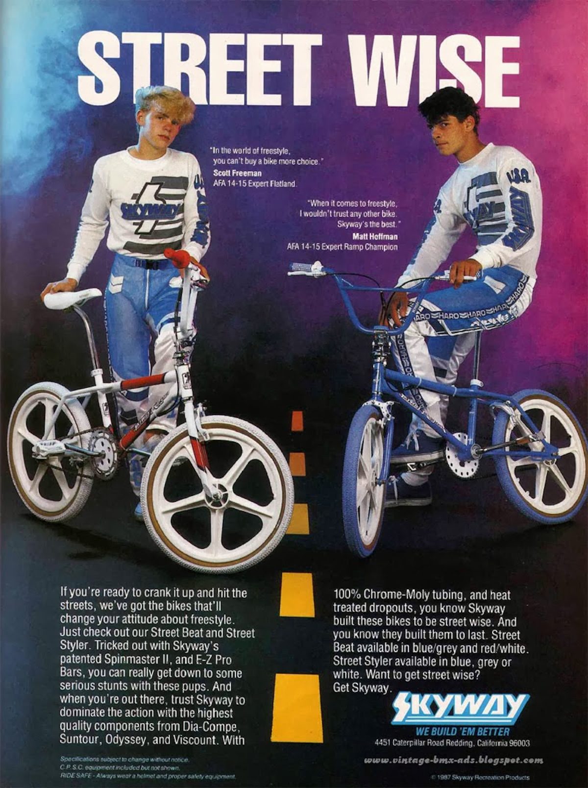 1980s bmx bikes