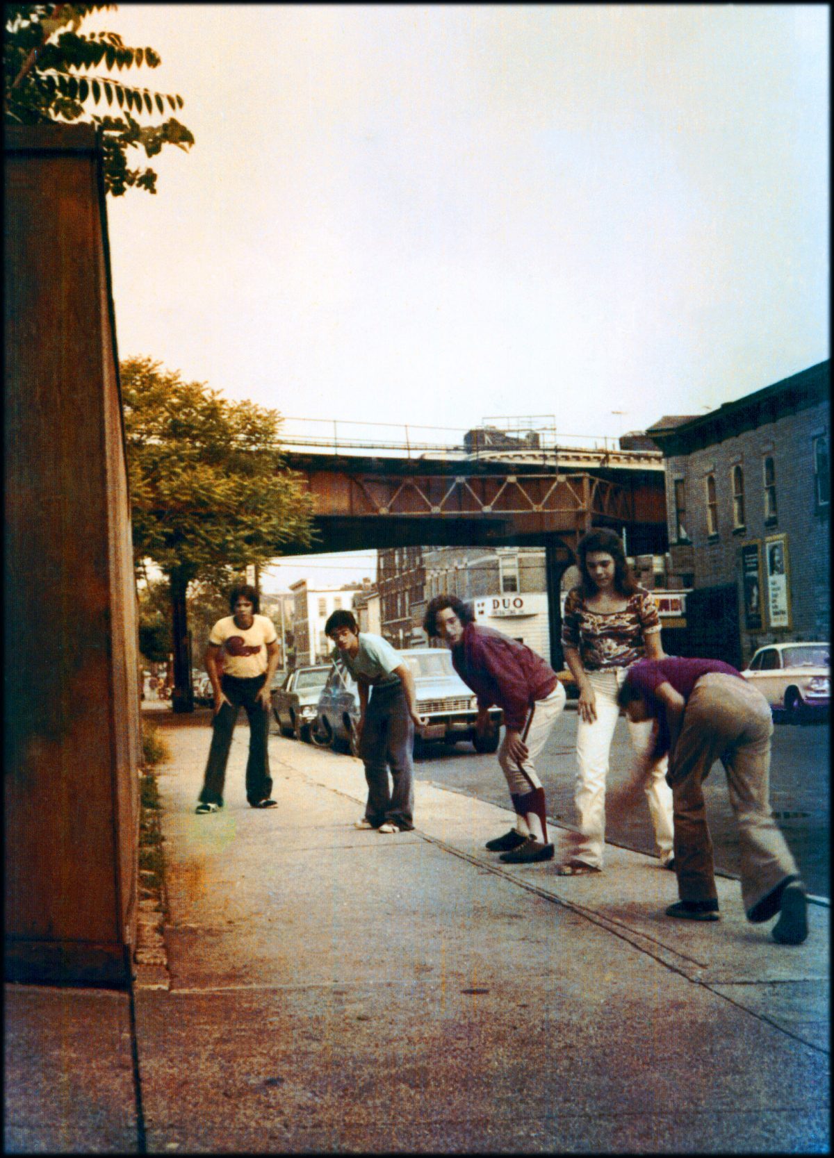 57th St Stoop Bell Bottoms Platform Shoes 1977 70s Brookly…