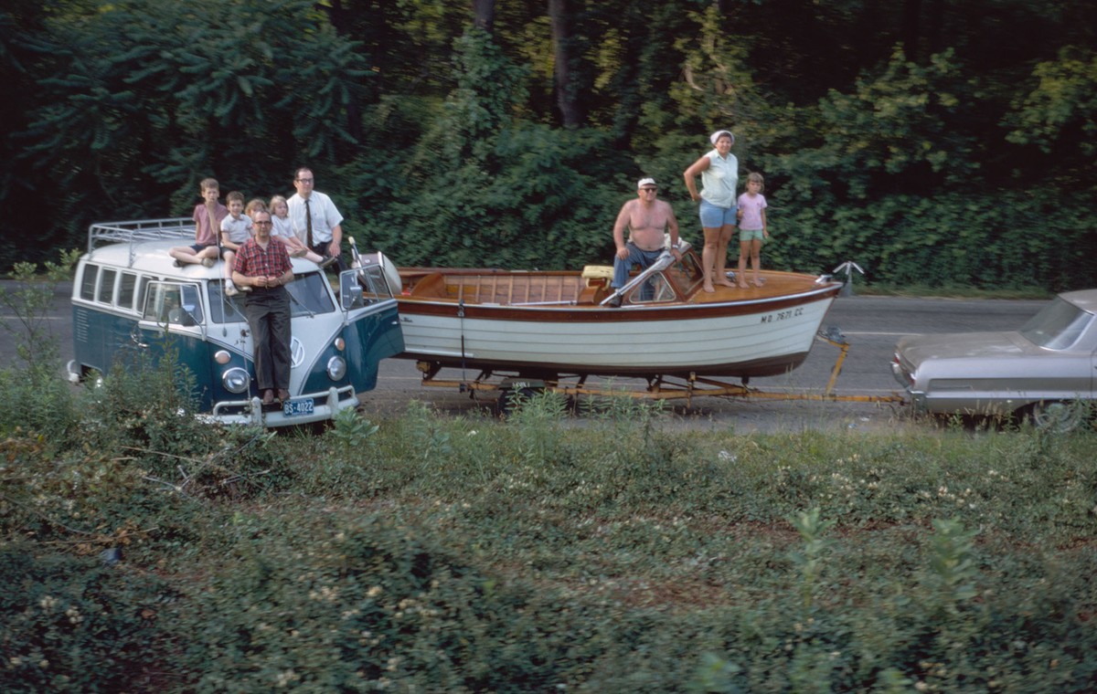 Mourners Watching Robert F. Kennedy's Funeral Train Pass By From New York City to Washington DC on June 8 1968