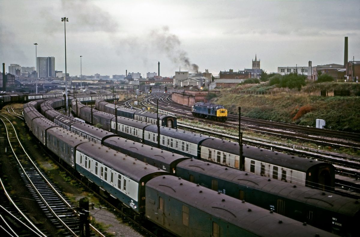 Manchester trains railways 1980s