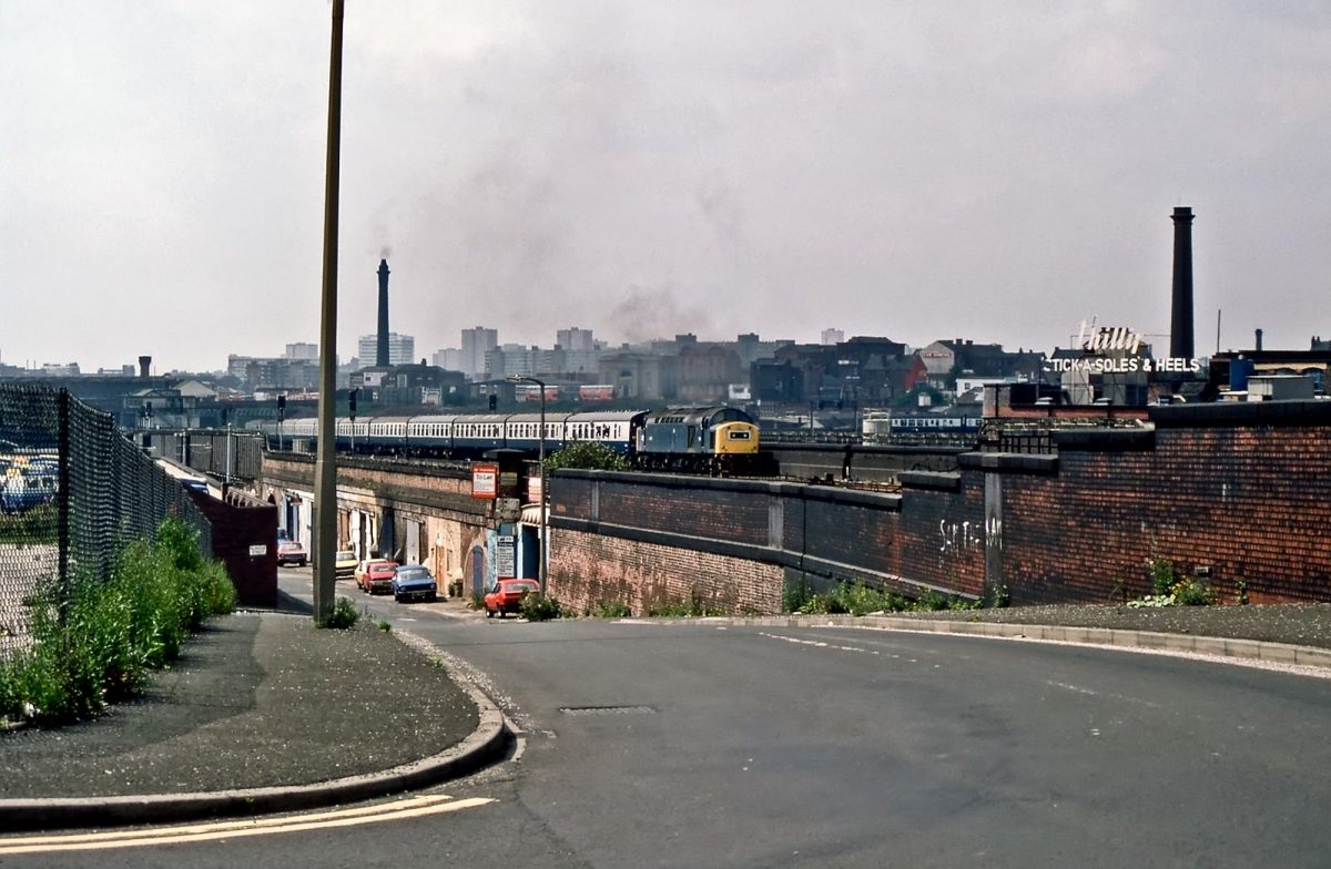 Manchester trains railways 1980s